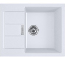 Мойка Franke 143.0628.363/ Best, Тектонайт, Мойка S2D 611-62/500, белый, вентиль автомат, монтаж на столешницу, ПРО-ВО СЛОВАКИЯ
