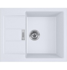 Мойка Franke 143.0628.363/ Best, Тектонайт, Мойка S2D 611-62/500, белый, вентиль автомат, монтаж на столешницу, ПРО-ВО СЛОВАКИЯ