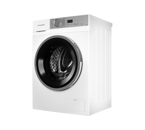 Стиральная машина KUPPERSBERG/ Стиральная машина KUPPERSBERG, отдельностоящая, 8 кг, 15 программ, 1400 об/мин, пар, дозагрузка белья, отложенный старт, предварительная стирка, LED дисплей, энергоэффективность А+++, цвет белый