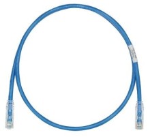Патч-корд UTP LSZH кат.6  SD 1м. синий/ Category 6 Performance, 28 AWG UTP patch cord with TX6™ Modular Plugs on each end, 1m