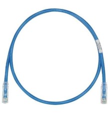 Патч-корд UTP LSZH кат.6  SD 1м. синий/ Category 6 Performance, 28 AWG UTP patch cord with TX6™ Modular Plugs on each end, 1m