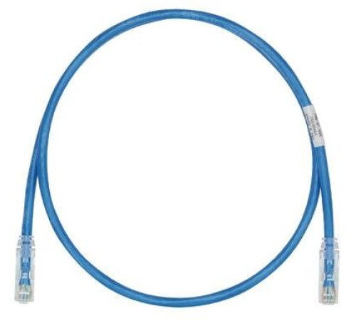 Патч-корд UTP LSZH кат.6  SD 1м. синий/ Category 6 Performance, 28 AWG UTP patch cord with TX6™ Modular Plugs on each end, 1m