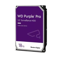 Жесткий диск/ HDD WD SATA3 18Tb Purple Pro 7200 512Mb 1 year warranty