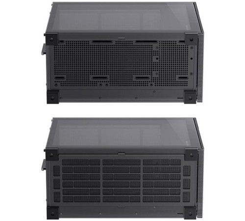 Корпус без блока питания/ Case JONSBO D41 MESH, Midi-Tower, TG, no fan, 1xUSB-A 3.2 + 1xUSB-C 3.2, ATX, mATX Black