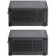 Корпус без блока питания/ Case JONSBO D41 MESH, Midi-Tower, TG, no fan, 1xUSB-A 3.2 + 1xUSB-C 3.2, ATX, mATX Black
