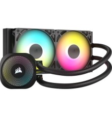 Система жидкостного охлаждения/ Water Cooling System Corsair NAUTILUS 240 ARGB (240mm, Black, ARGB/ Fans: 2x120mm, 74.37CFM, 34dBA, 2100RPM/ S: 1851, 1700, AM5, AM4)
