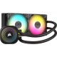 Система жидкостного охлаждения/ Water Cooling System Corsair NAUTILUS 240 ARGB (240mm, Black, ARGB/ Fans: 2x120mm, 74.37CFM, 34dBA, 2100RPM/ S: 1851, 1700, AM5, AM4)