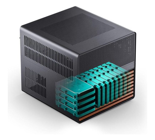 Корпус без блока питания/ Case JONSBO N5, Mini-Tower, 3x120mm, 1xUSB-A 3.0 + 1xUSB-C 3.2, E-ATX, ATX, mATX, mITX Black Корпус без блока питания/ Case JONSBO N5, Mini-Tower, 3x120mm, 1xUSB-A 3.0 + 1xUSB-C 3.2, E-ATX, ATX, mATX, mITX Black
