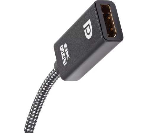 Адаптер/ Адаптер USB Type-Cm---->DP(f) 1.4v, 4K@120HZ 8K@ 60Hz, Alum Shell,Telecom 0.15м<TUC065> Адаптер/ Адаптер USB Type-Cm---->DP(f) 1.4v, 4K@120HZ 8K@ 60Hz, Alum Shell,Telecom 0.15м<TUC065>