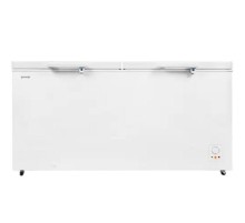 Морозильный ларь GORENJE/ Морозильный ларь GORENJE, отдельностоящий, объем 500 л , R600A, замок, ручное размораживание, установка температуры в морозильном отделении, защита от замерзания, светодиодное освещение, механическое управление, цвет белый