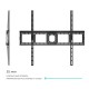 ONKRON кронштейн для телевизора 55"-100" фиксированный, чёрный UF4