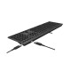 Клавиатура A4Tech Fstyler FX60H серый USB slim LED (FX60H GREY/WHITE)