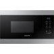 встраиваемая микроволновая печь Samsung 595x380x320 mm, 22 liters., touch control, door type - button, grill,color- stainless steel