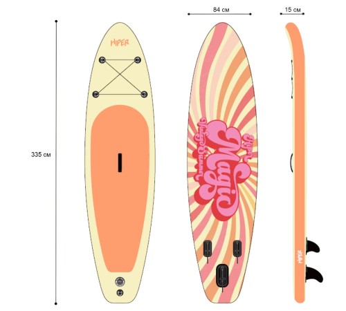 САП доска Hiper SUPB-0151 (335)/ Supboard Hiper SUPB-0151 САП доска Hiper SUPB-0151 (335)/ Supboard Hiper SUPB-0151