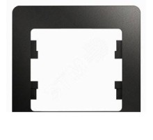 GLOSSA 1-постовая РАМКА, АНТРАЦИТ