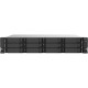 Сетевое хранилище без дисков/ SMB QNAP TS-1273AU-RP-8G NAS 12 HDD trays, 2x 2.5 GbE, rackmount, 2 PSU. 4-core AMD V1500B 2,2 GHz , RAM 8 GB (8 GB UDIMM DDR4 (1 x 8 GB) up to 32 GB (2 x 16 GB)). W/o rail kit RAIL-B02