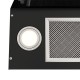Вытяжка Franke/ Best, Вытяжка наклонная REFLECT 60 BK, 60 см, 750 м3/ч, сенсорное управление, LED освещение, 66 дБ, Угольный фильтр Ф-10 (опция), цвет черный