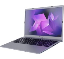 Ноутбук/ Ноутбук KVADRA NAU LE15T 15.6"(1920x1080 IPS)/Intel Core i3 1215U(1.2Ghz)/8192Mb/256SSDGb/noDVD/Int:Intel UHD Graphics/Cam/BT/WiFi/55WHr/war 1y/1.75kg/серебро/noOS