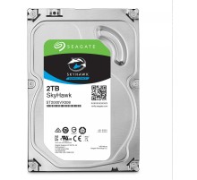 Жесткий диск/ HDD Seagate SATA 2Tb SkyHawk Surveillance HDD 64Mb 1 year warranty