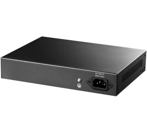 Коммутатор/ 8 RJ-45 10/100/1000M PSE ports +2 RJ45 10/100/1000 Uplink Port Unmanaged PoE+ Switch 120W, 802.3af/at standard,Alternative 1/2(+),3/6(-), Steel Case, Watchdog, 120W internal Коммутатор/ 8 RJ-45 10/100/1000M PSE ports +2 RJ45 10/100/1000 Uplink Port Unmanaged PoE+ Switch 120W, 802.3af/at standard,Alternative 1/2(+),3/6(-), Steel Case, Watchdog, 120W internal