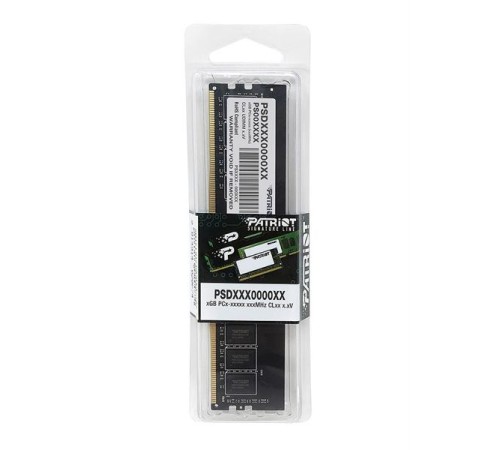 Оперативная память Patriot SL DDR4 DIMM 8GB 3200MHz CL22 1*8GB 22-22-22-52 1.2V (analog PSD48G320081) Оперативная память Patriot SL DDR4 DIMM 8GB 3200MHz CL22 1*8GB 22-22-22-52 1.2V (analog PSD48G320081)