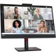 Монитор Lenovo ThinkVision T27hv-30 27" 16:9 QHD (2560x1440) IPS, AG, 4ms, 300N, 1xHDMI 2.1, 1xDP 1.4, 1xDP Out, 1xUSB-C 3.2 Gen 1 (DP Alt Mode), 4xUSB 3.2 Gen 1, 1xRJ45, 5MP Camera+Mic, 5Wx2 Speakers, 1Y