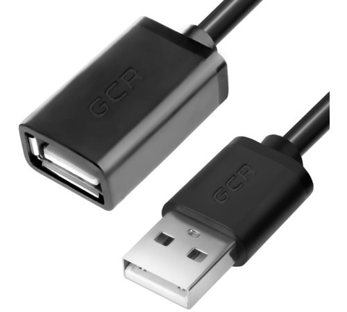 Greenconnect Удлинитель 2.0m USB 2.0, AM/AF витой, черный, 28/28 AWG, экран, Premium, GCR-UEC0M-BB2S-2.0m Greenconnect Удлинитель 2.0m USB 2.0, AM/AF витой, черный, 28/28 AWG, экран, Premium, GCR-UEC0M-BB2S-2.0m
