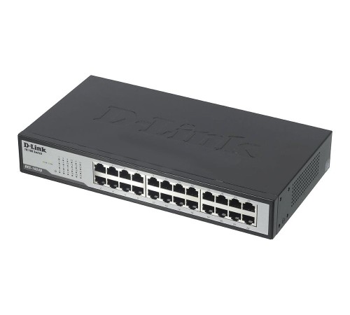 Коммутатор/ DES-1024D Unmanaged Switch 24x100Base-TX, metal case