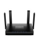 Маршрутизатор/ AX3000 Gigabit Dual Band Wi-Fi 6 Mesh Router, Chipset MT7981BA+MT7976CN+MT7531AE, 802.11ax/ac/a/b/g/n, 2402Mbps at 5GHz + 574Mbps at 2.4GHz, 4 10/100/1000Mbps Ports, 4 x 5dBi fixed antennas, WiFi router/AP/ Repeater/WISP Mode, PPTP/L2TP/Ope