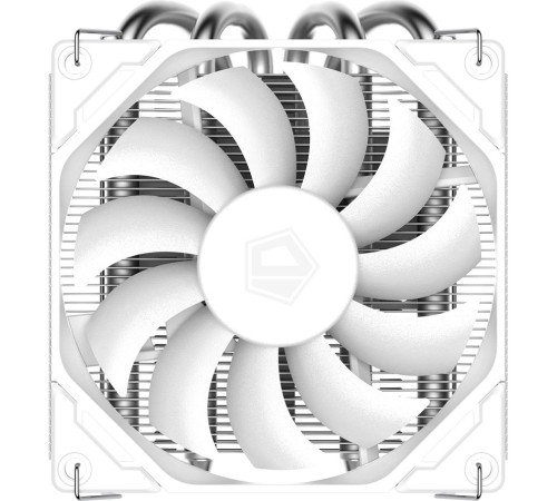Кулер для процессора/ CPU Cooler ID-COOLING IS-40X V3 WHITE (95W, 4-pin PWM, 45mm, Al, 4x6mm, 1x92mm, 46CFM, 35.2dBA, 2800RPM, S: 1851/1700/1200/115X, AM5/AM4, White) Кулер для процессора/ CPU Cooler ID-COOLING IS-40X V3 WHITE (95W, 4-pin PWM, 45mm, Al, 4x6mm, 1x92mm, 46CFM, 35.2dBA, 2800RPM, S: 1851/1700/1200/115X, AM5/AM4, White)