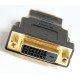 Переходник/ Переходник DVI-D 25F <--> HDMI 19M Aopen/Qust <ACA311>