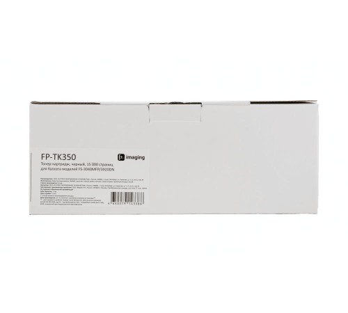 Тонер-картридж F+ imaging, черный, 15 000 страниц, для Kyocera моделей FS-3040MFP/3920DN (аналог TK-350 /1T02LX0NLC), FP-TK350