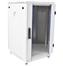 Шкаф ЦМО Шкаф телекоммуникационный напольный 18U (600x600) дверь стекло, цвет чёрный