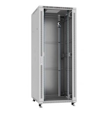  Cabeus ND-05C-42U80/100 Шкаф  19" напольный для распределительного и серверного оборудования 42U 800x1000x2055mm (ШхГхВ) передняя и задняя перфор. двери, цвет серый (RAL 7035)