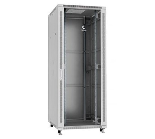 Cabeus ND-05C-42U80/100 Шкаф 19" напольный для распределительного и серверного оборудования 42U 800x1000x2055mm (ШхГхВ) передняя и задняя перфор. двери, цвет серый (RAL 7035) Cabeus ND-05C-42U80/100 Шкаф 19" напольный для распределительного и серверного оборудования 42U 800x1000x2055mm (ШхГхВ) передняя и задняя перфор. двери, цвет серый (RAL 7035)