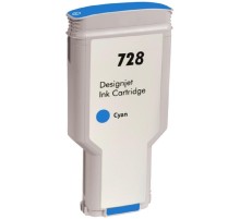 -/ Струйный картридж NV Print 728 (NV-F9K17A) Cyan для HP DesignJet T830/T730 (300 мл) совместимый