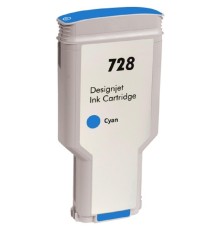 -/ Струйный картридж NV Print 728 (NV-F9K17A) Cyan для HP DesignJet T830/T730 (300 мл) совместимый