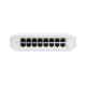 Коммутатор/ Wall-mountable, 16-port, Layer 2 PoE switch with a fanless cooling system.45W total PoE availability