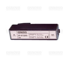 Устройство грозозащиты OSNOVO SP-IP/100PD Устройство грозозащиты для локальной вычислительной сети (скорость до 100Мбит/с) с защитой линий PoE (af/at, метод B, контакты 4/5, 7/8), двухуровневая защита. 1 вход (RJ45-мама), 1