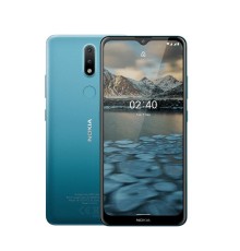 NOKIA 2.4 DS TA-1270 BLUE 2/32, 6.5” 20:9 1600x720, 2.0GHz, 4 Core, 2GB RAM, 32GB, up to 512GB flash, 13Mpix+2pix/5Mpix, 2 Sim, GSM, WCDMA, LTE, BT v5.0, Wi-Fi, GPS/AGPS+GLONASS+Beidou, ALS,Proximity sensor, Accelerometer, Micro-USB, 4500mAh, Android 10,