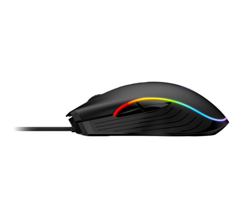Мышь проводная Mouse MSI FORGE GM300, Wired, 118g, DPI 7200, Symmetrical design, RGB LED, black