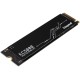 Твердотельный накопитель/ Kingston SSD KC3000, 1024GB, M.2(22x80mm), NVMe, PCIe 4.0 x4, 3D TLC, R/W 7000/6000MB/s, IOPs 900 000/1 000 000, DRAM buffer 1024MB, TBW 800, DWPD 0.71, with Heat Spreader (60 мес)