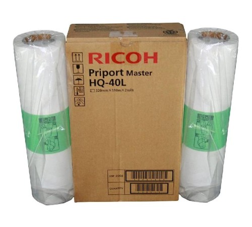 Мастер-плёнка для дупликатора тип HQ40L/ A3 RICOH PRIPORT MASTER HQ40L Мастер-плёнка для дупликатора тип HQ40L/ A3 RICOH PRIPORT MASTER HQ40L