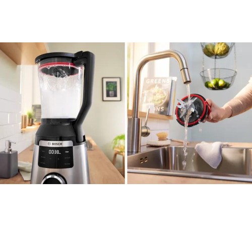 Блендер Bosch/ Блендер Bosch, стационарный, мощность 1200 Вт, поворотный переключатель, импульсный режим, плавная регулировка скорости, нож с 4 лезвиями ProEdge, цвет нержавеющая сталь Блендер Bosch/ Блендер Bosch, стационарный, мощность 1200 Вт, поворотный переключатель, импульсный режим, плавная регулировка скорости, нож с 4 лезвиями ProEdge, цвет нержавеющая сталь