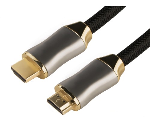 Greenconnect Кабель 5.0m HDMI версия 2.0, HDR 4:2:2, Ultra HD, 4K 60 fps 60Hz/5K*30Hz, 3D, AUDIO, 18.0 Гбит/с, 28/28 AWG, OD7.3mm, тройной экран, черный нейлон, DELUX, GCR-51282 Greenconnect Кабель 5.0m HDMI версия 2.0, HDR 4:2:2, Ultra HD, 4K 60 fps 60Hz/5K*30Hz, 3D, AUDIO, 18.0 Гбит/с, 28/28 AWG, OD7.3mm, тройной экран, черный нейлон, DELUX, GCR-51282