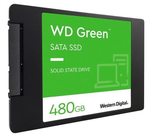 Твердотельные накопители/ WD SSD Green, 480GB, 2.5" 7mm, SATA3, 3D TLC, R/W 545/н.д., IOPs н.д./н.д., TBW н.д., DWPD н.д. (12 мес.) Твердотельные накопители/ WD SSD Green, 480GB, 2.5" 7mm, SATA3, 3D TLC, R/W 545/н.д., IOPs н.д./н.д., TBW н.д., DWPD н.д. (12 мес.)