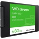 Твердотельные накопители/ WD SSD Green, 480GB, 2.5" 7mm, SATA3, 3D TLC, R/W 545/н.д., IOPs н.д./н.д., TBW н.д., DWPD н.д. (12 мес.)