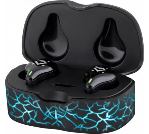 Defender Беспроводная гарнитура CyberDots 250 черный, игровые TWS, Bluetooth