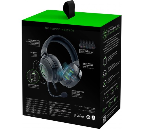 Гарнитура Razer Kraken V3 Hypersense/ Razer Kraken V3 Hypersense headset Гарнитура Razer Kraken V3 Hypersense/ Razer Kraken V3 Hypersense headset