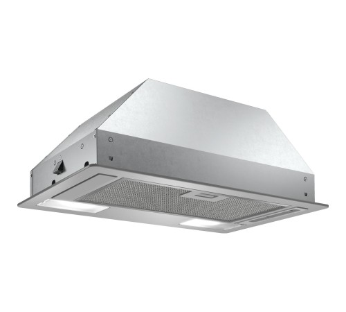 Вытяжка BOSCH Встраивамая вытяжка, производительность до 302 м3/ч., 1 мотор, 3 ступен и + интенсивный режим, LED-освещение (2 х 2,15 Вт), ползунковый переключатель